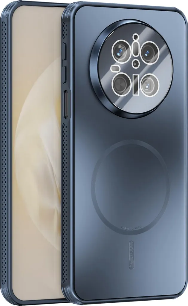 Custodia Protettiva Huawei Mate 70 - Antiurto Magnetica Blu Opaca