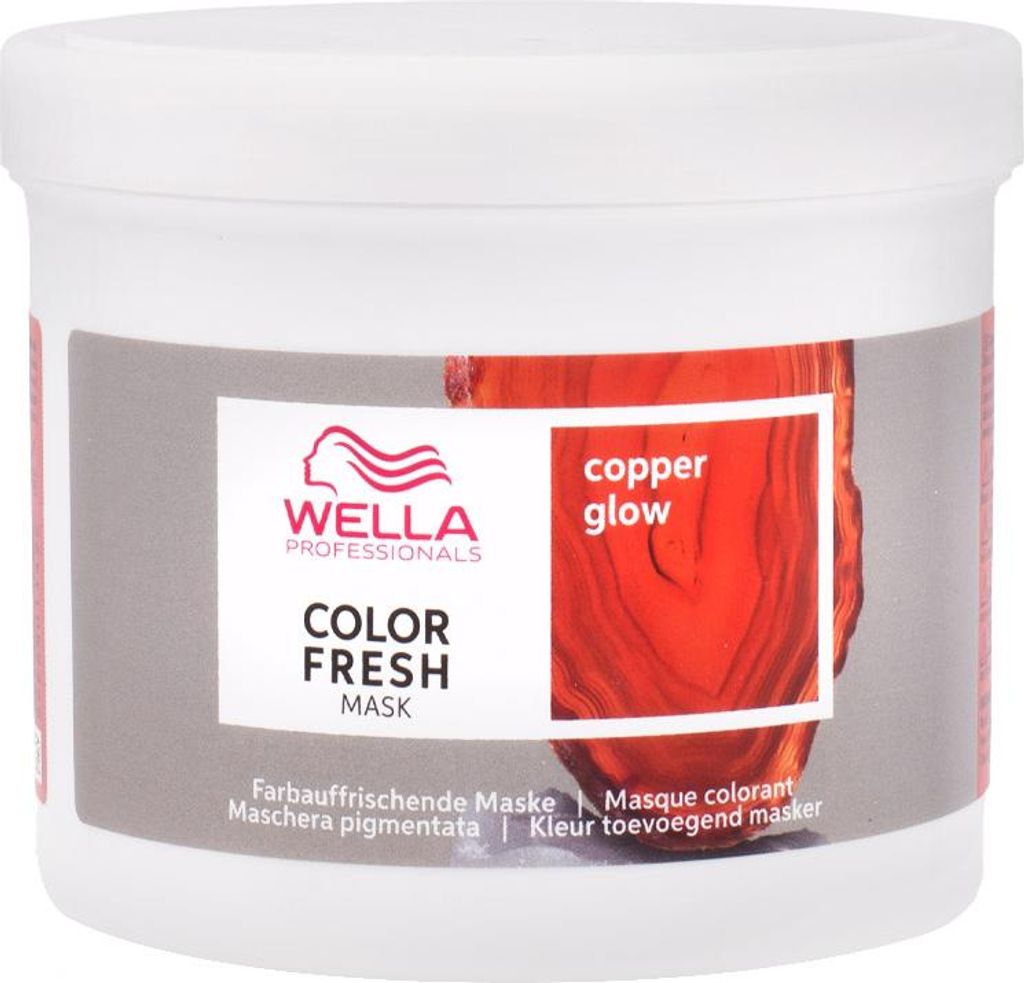 Wella Color Fresh Copper Glow 500 ml   - gefärbte Haarmaske Produktbild 