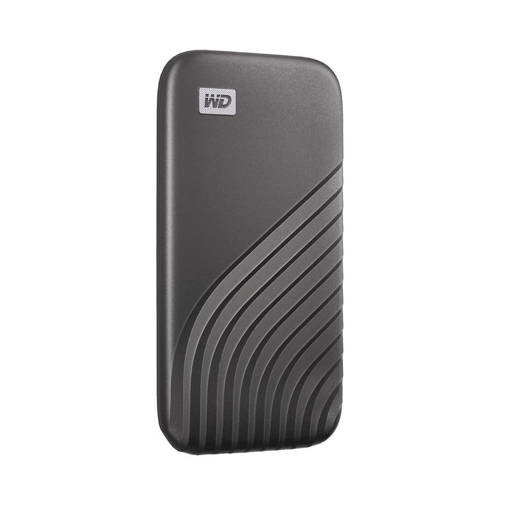 WD SSDEX USB3.2 My Passport SSD 500GB Space Gray Supports Immagine del prodotto 