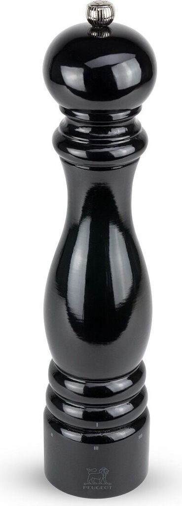 Peugeot PARIS Moulin à poivre en hêtre laqué noir 30 cm Image du produit 
