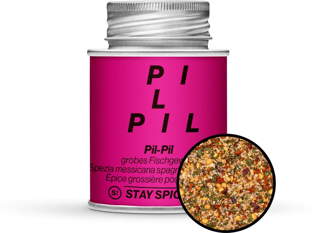 STAY SPICED ! Pil Pil Gewürz – Original spanische Produktbild 