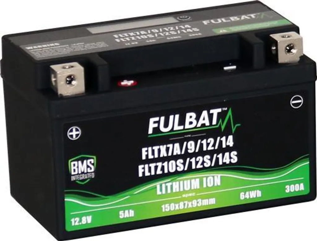 Batteria Fulbat Litio FLTX7A FLTX9A FLTZ10S - Spunto Estremo Moto
