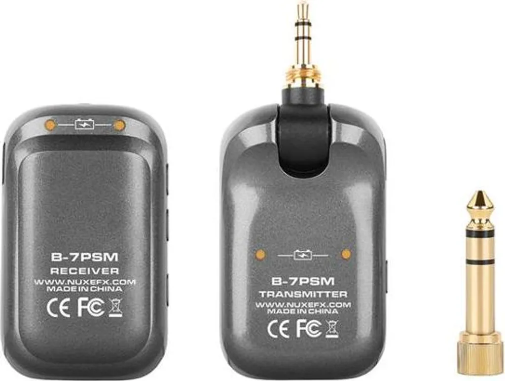 Nux B-7PSM retour de scène sans fil 5.8 GHz pour musiciens