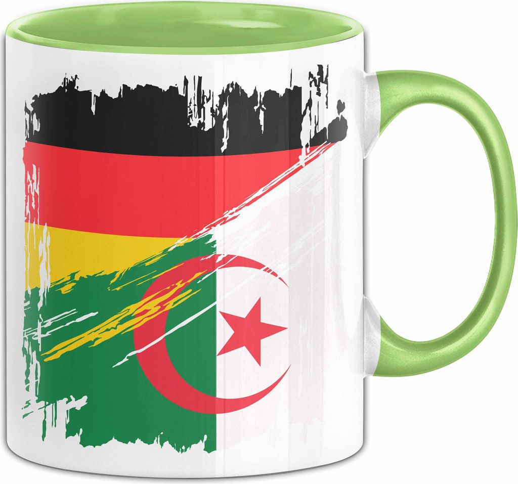 Pakistan Deutschland Flagge Halb Deutscher Halb Pakistaner Fußball Germany 2024 Europa Pakistan (Grün)