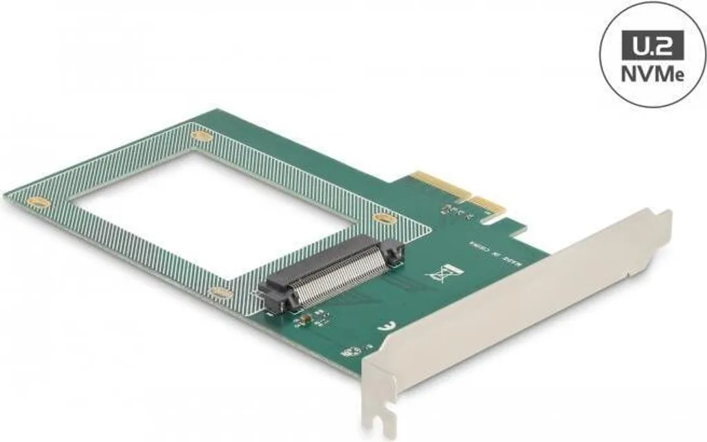 Carte Contrôleur NVMe U.2 vers PCIe x4 Débits Rapides 32 Gbps 89469
