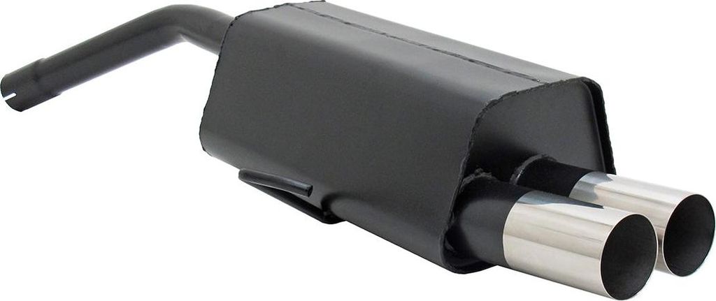 Novus Sportauspuff für Alfa Romeo 156 / GT 2x76mm RL-Design mit ABE