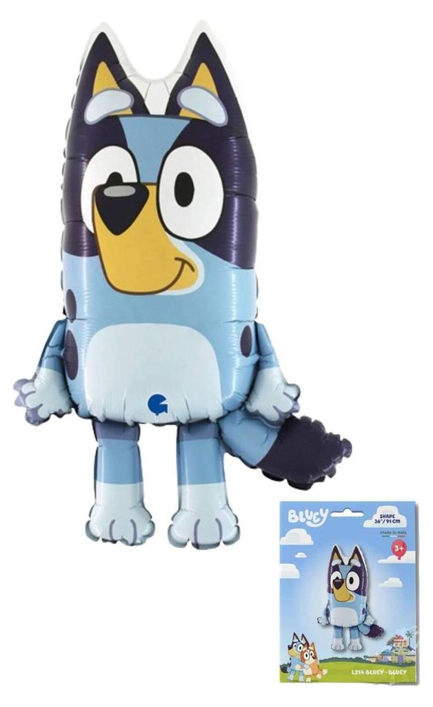 Bluey the Dog Folienballon 91cm - verpackt Produktbild 
