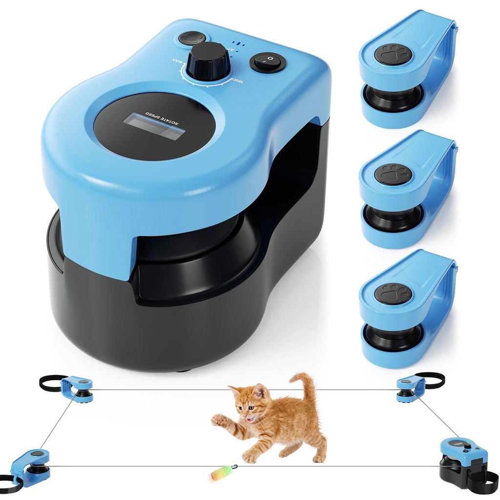 Jouet interactif pour chat, électrique, avec télécommande, Image du produit 