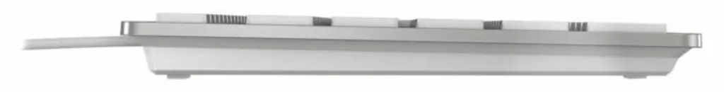 Clavier KC 6000 Slim pour Mac - Clavier filaire chiclet argent et blanc - 9