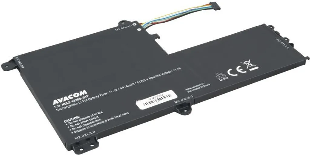 Batterie Interne pour PC Portable Lenovo IdeaPad 320S 11.4V 51Wh Li-Pol