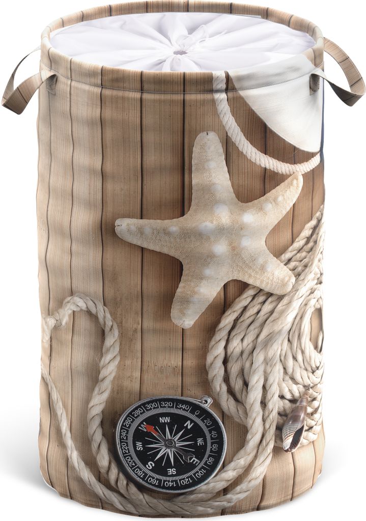 SANILO® Wäschekorb Maritime Produktbild 
