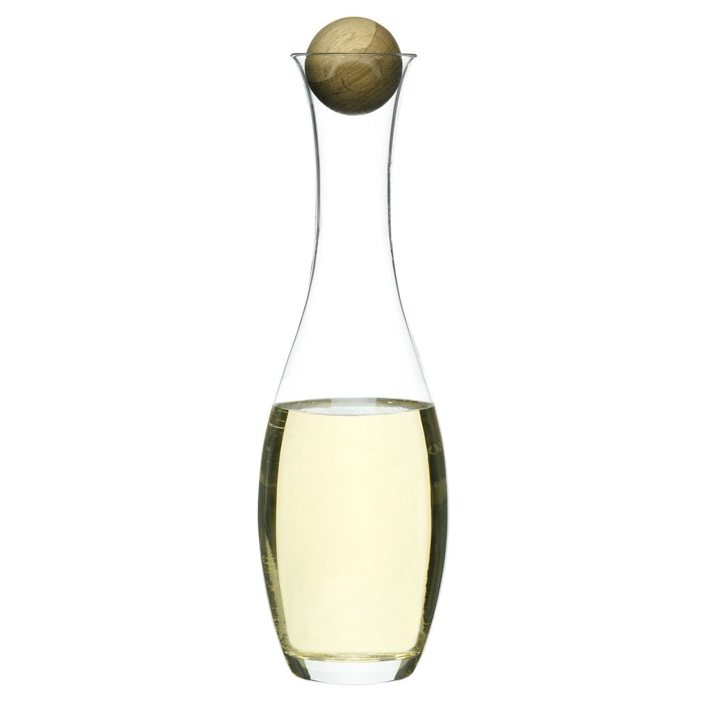 Sagaform 5015336, Karaffe, 1 l, Transparent, Glas, Rund, Produktbild 