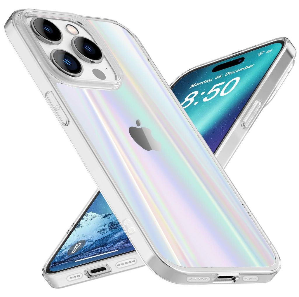 Szklane etui do iPhone'a 14 Pro Max, przezroczyste, Zdjęcie produktu 