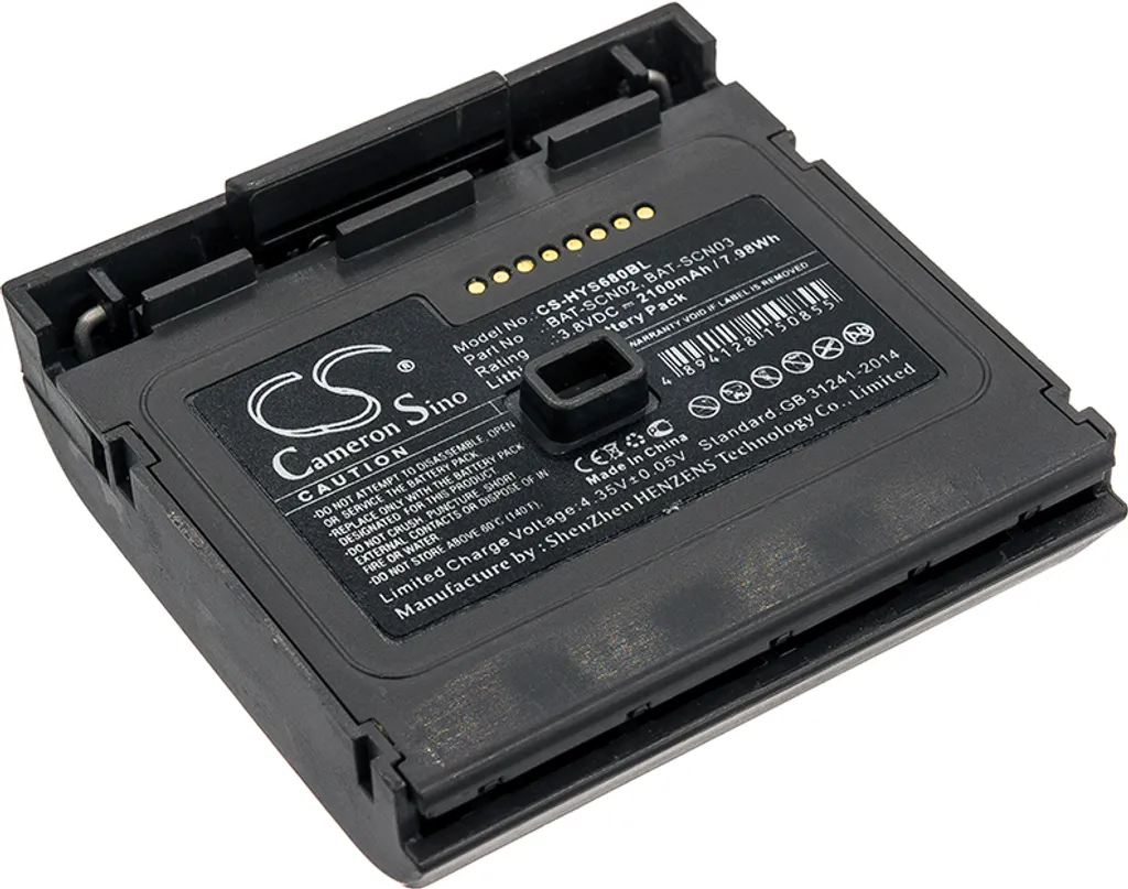 Batterie pour Honeywell 8680i Smart Wearable remplace BAT-SCN02 SCN03