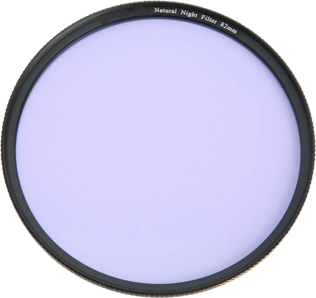 Filtre pollution lumineuse Lightdow 82mm pour astrophotographie nette