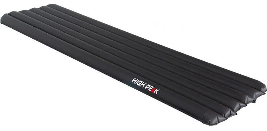 Matelas gonflable ultra léger High Peak Texas noir 183cm x 47cm x 6,5cm