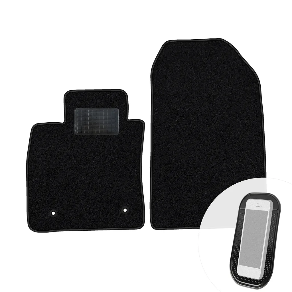 Tappetini Auto Nero Velours Renault Latitude 2010-15 moto-MOLTICO