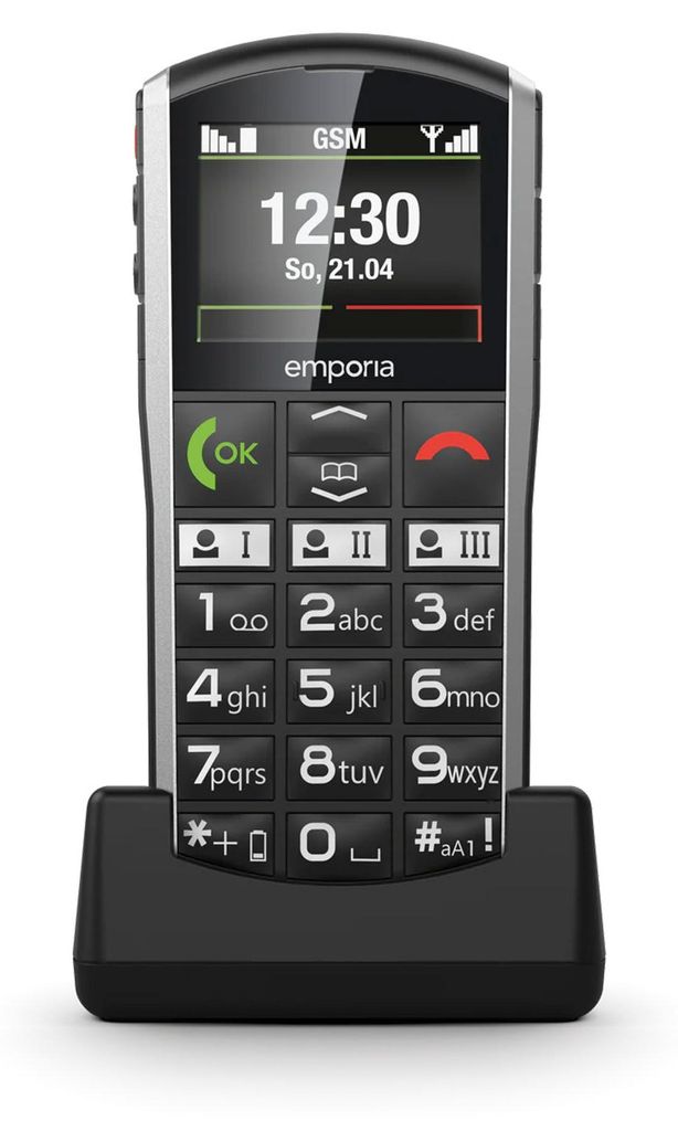 Emporia SIMPLICITY, Balken, 5,08 cm (2"), 220 x 176 Pixel, Produktbild 