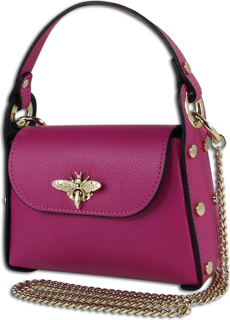 Borsa a Tracolla Toscanto Pelle Fucsia OTT817UP | Eleganza Moderna