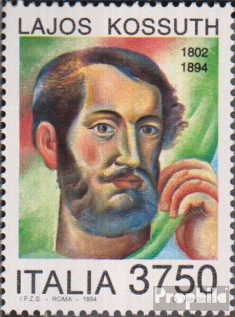 Briefmarken Italien 1994 Mi 2324 (kompl.Ausg.) postfrisch Lajos Kossuth