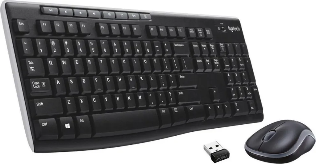 Dites Adieu aux Câbles avec le Combo Clavier Souris Logitech MK270 RF