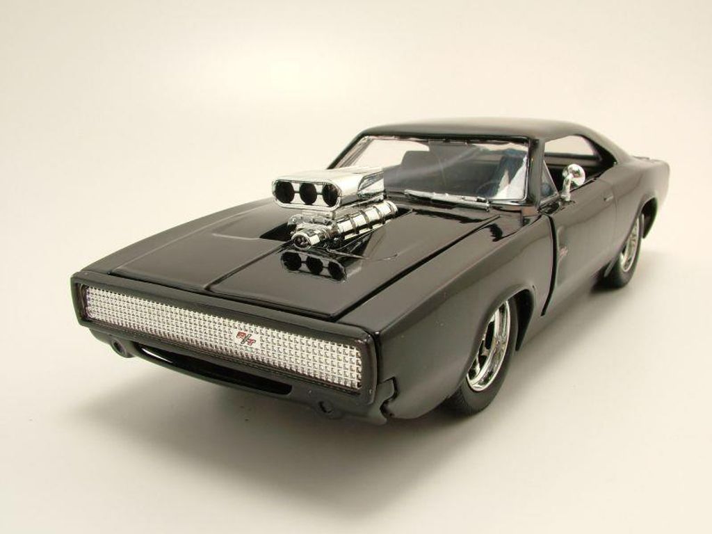 Dodge Charger R/T 1970 černá Dom Rychle a zběsile 7 model Obrázek produktu 