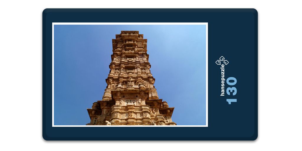 hansepuzzle 17724 - Architektur Puzzle, 130 Teile, Gebäude, 28,7 x 20,0cm mit hochwertiger Aufbewahrung, Kartonbox und wiederverschließbarem Beutel