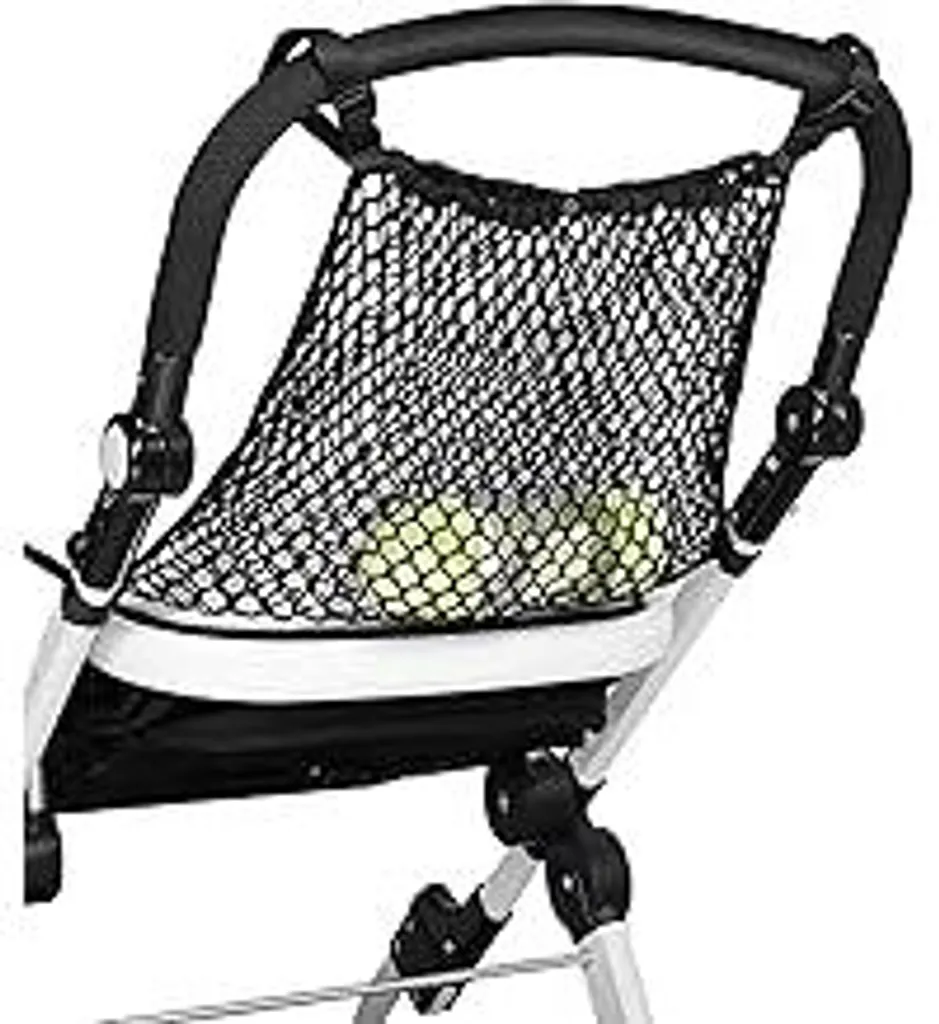 Borsa a Rete Universale per Passeggino - Organizer Nero per Buggy e Carrozzina