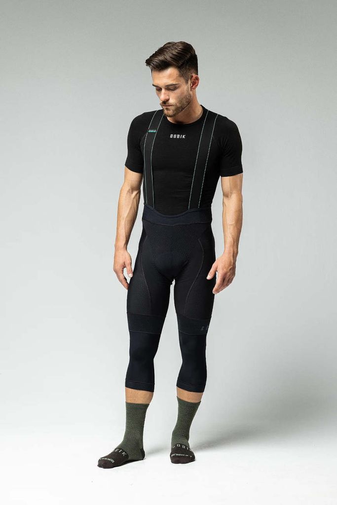 GOBIK Klassische Fahrradsocken - WINTER MERINO - Grün L-XL