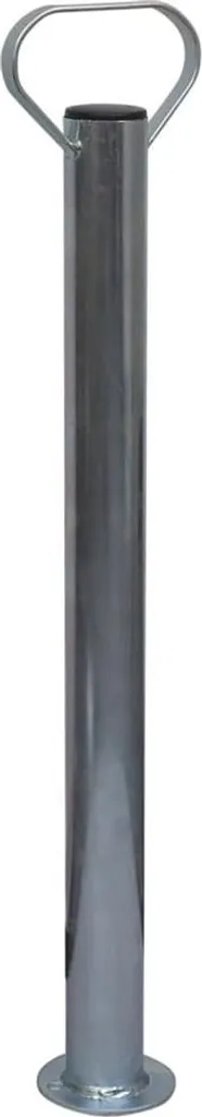 Roue d'appui robuste 60 mm avec 2 supports et pinces pour remorque
