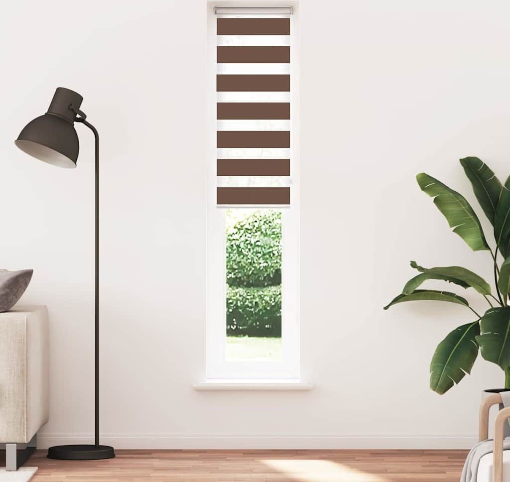 Möbel Zebrarollo Braun 45x230 cm Stoffbreite 40,9 cm Polyester 4014380