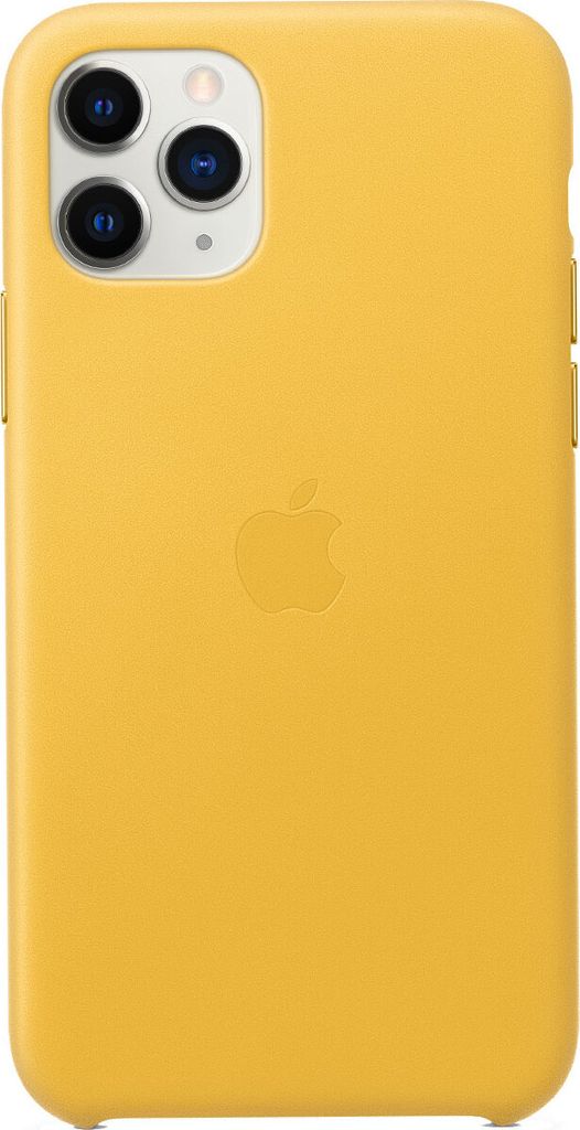 APPLE iPhone 11 Pro Leder Case sonnengelb Produktbild 