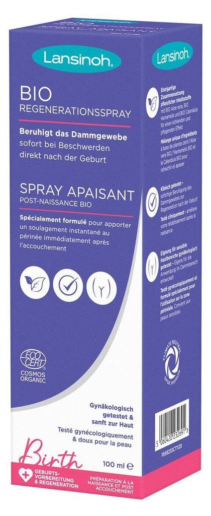 Lanisnoh Bio-Regernerationsspray für Anwendung im Produktbild 