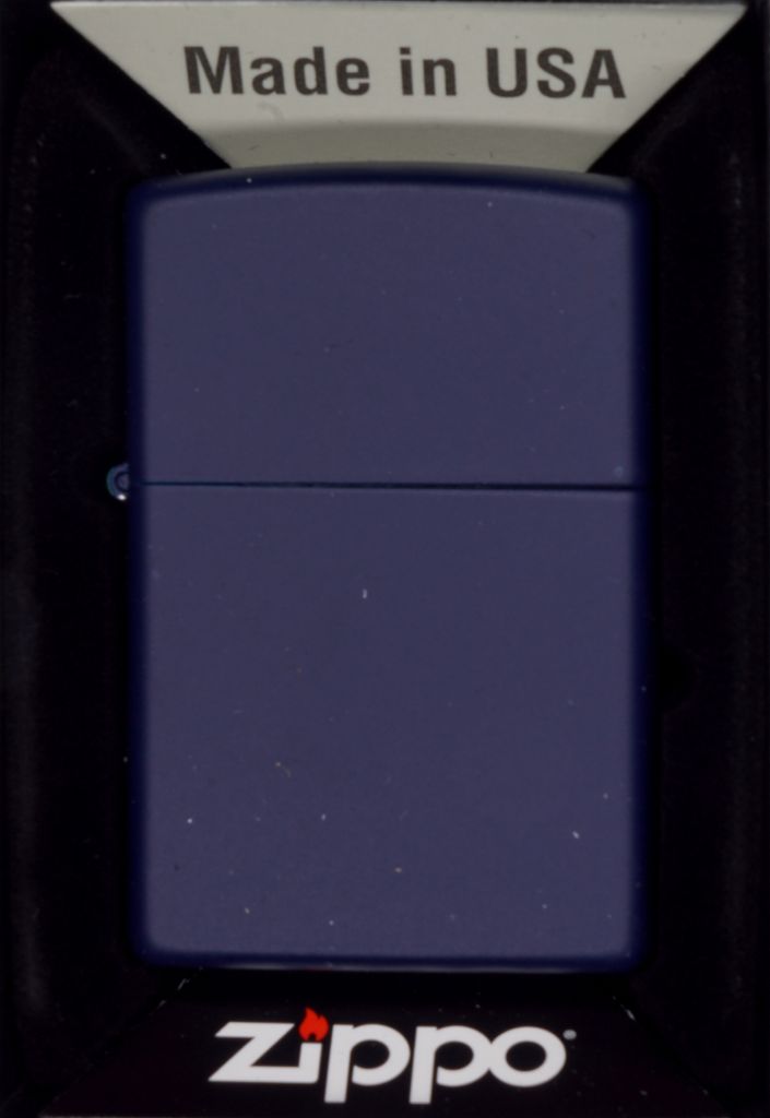 Feuerzeuge ZIPPO NAVY BLUE MATTE 60001188 Produktbild 