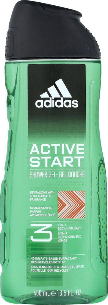 Adidas Active Start Douchegel 400 ml 3-in-1