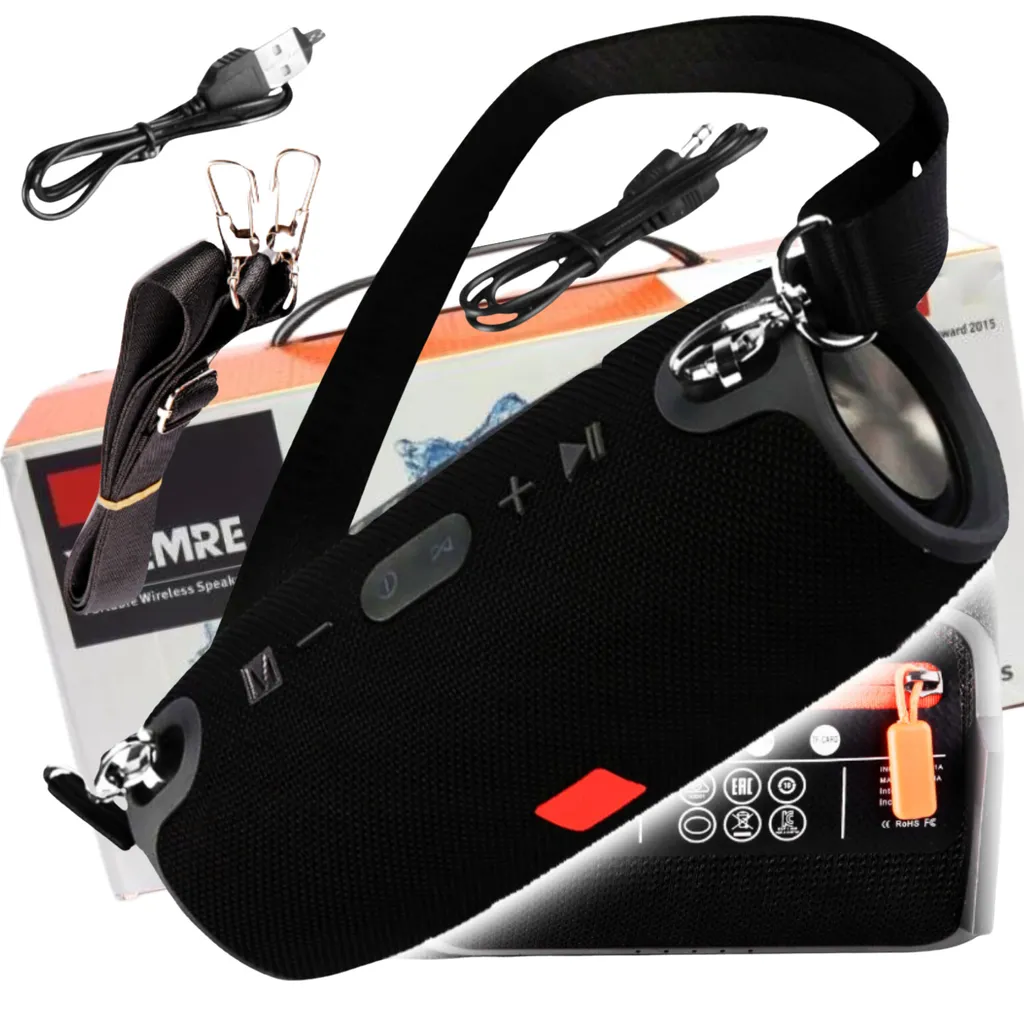 X Temre Altoparlante mobile forte Boombox Bluetooth senza fili 40 W