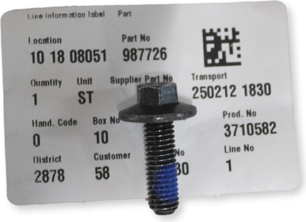 VOLVO Originalschraube M8x25 OE 987726