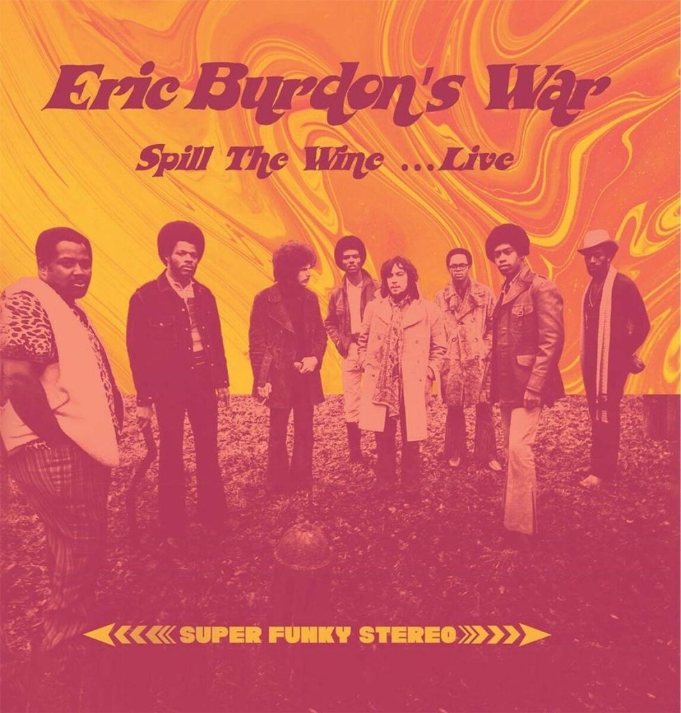 Eric Burdon & War. Spill The Wine Live. CD.