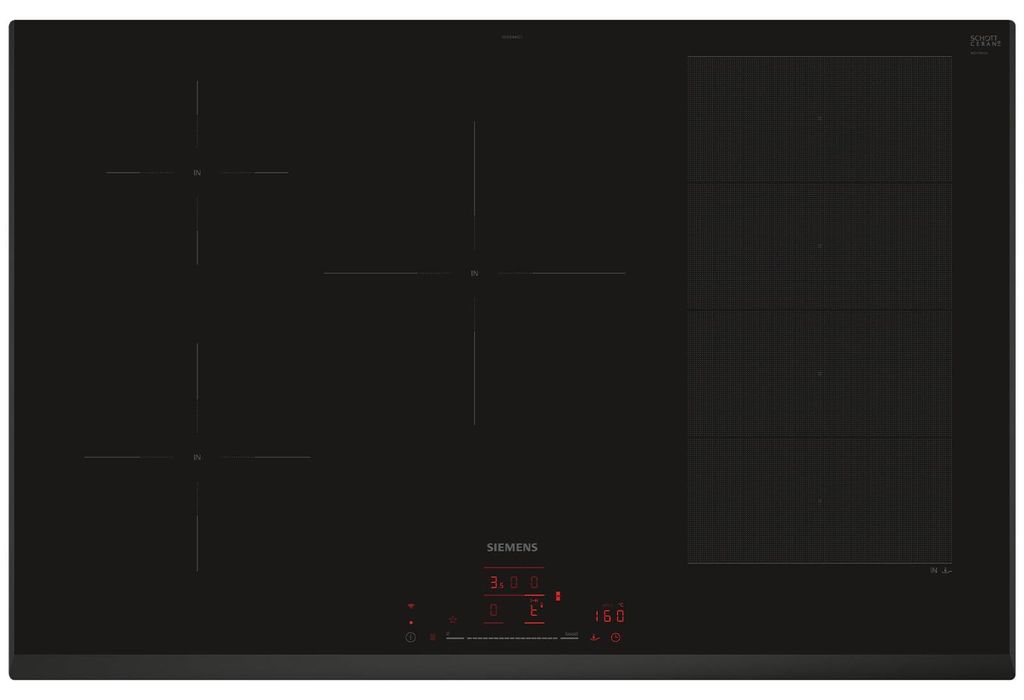 Siemens iQ700 EX851HVC1E, Schwarz, Integriert, 80 cm, Produktbild 
