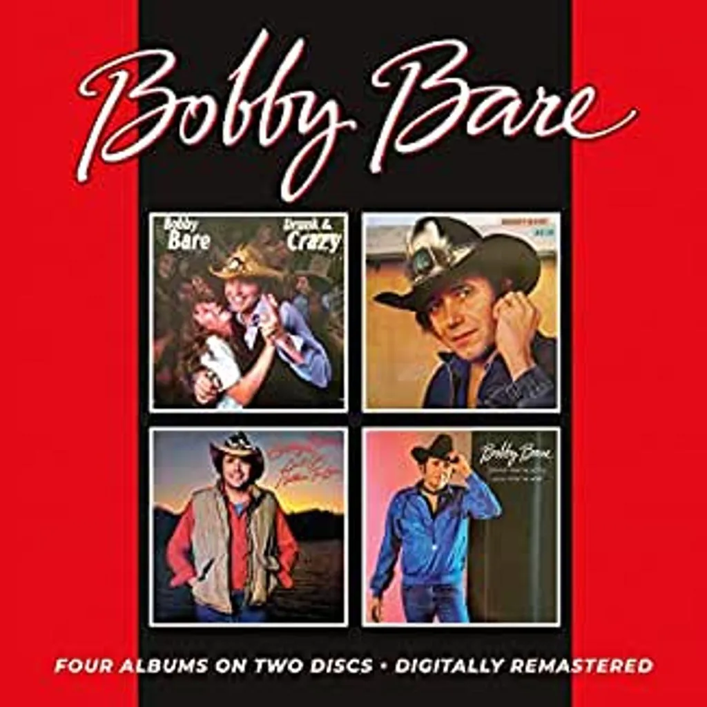 Album CD Country Bobby Bare Compilation Drunk & Crazy avec Titres Inédits