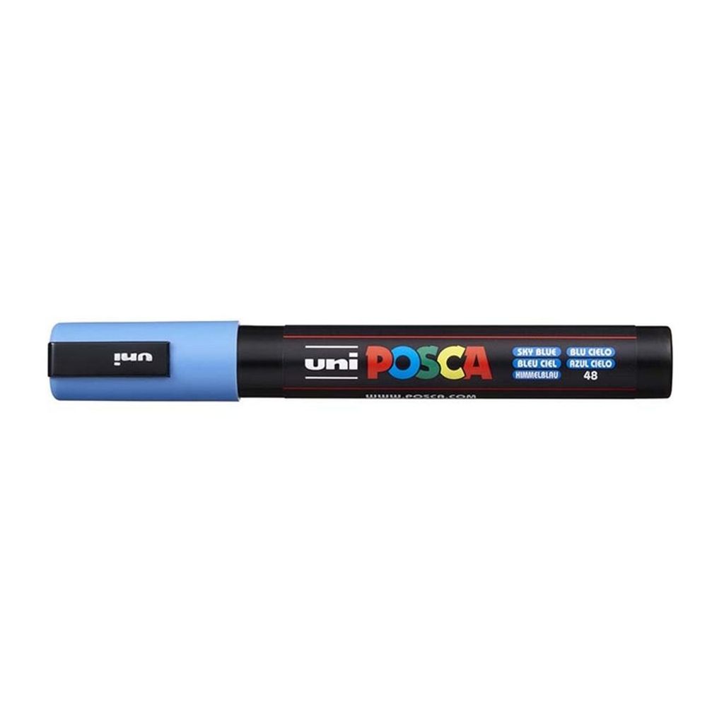 Popisovač uni POSCA PC-5M nebesky modrý
