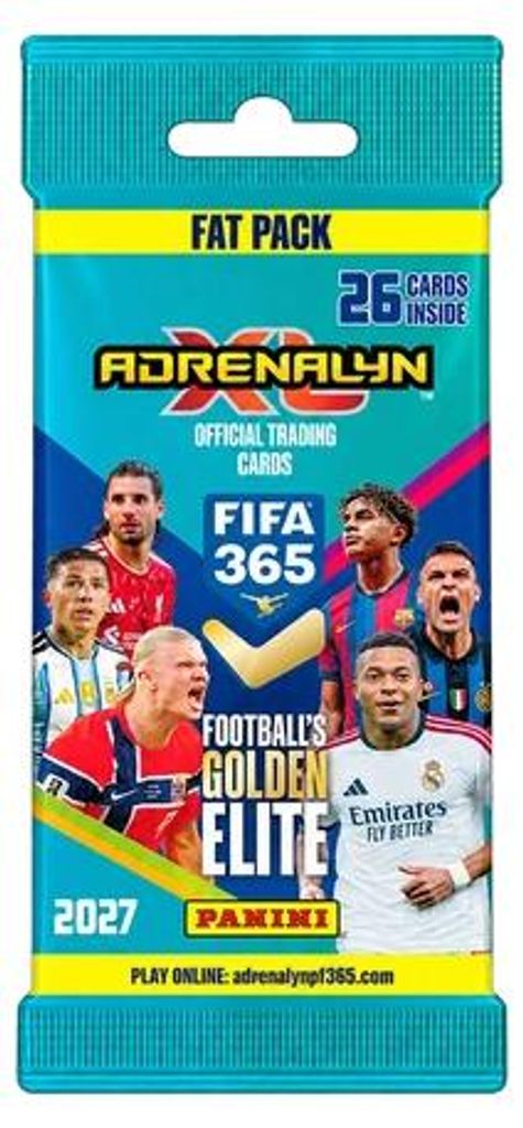 Panini FIFA 365 Adrenalyn XL 2027 – Fat Pack | 26 Trading Produktbild 