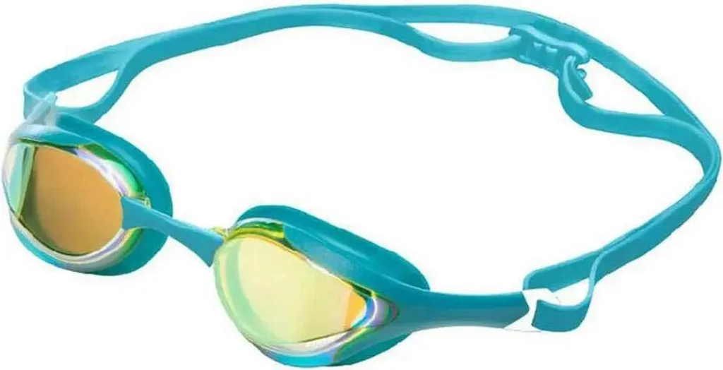 Lunettes Natation Anti-Buée Zone3 Volare Verre Miroir Vert Sans Fuite