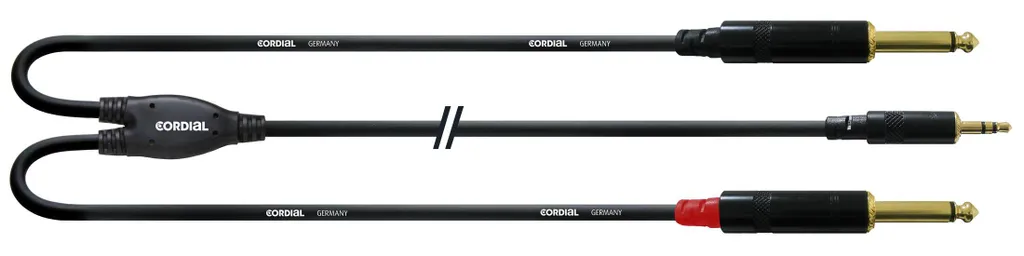 Cavo a Y Cordial CFY 6 WPP 6m | Audio Hi-Fi con Connettori Rean Gold