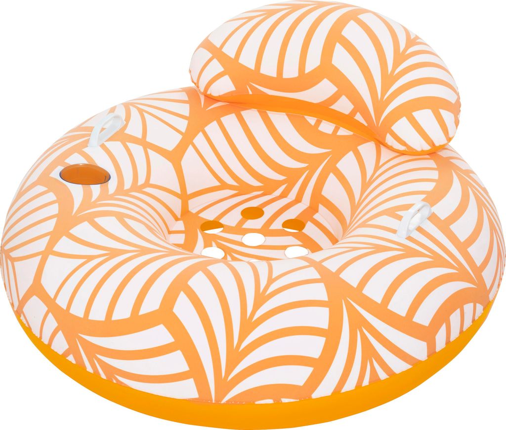 Bestway® Schwimmring mit Textiloberfläche & Kopfstütze Ø Produktbild 