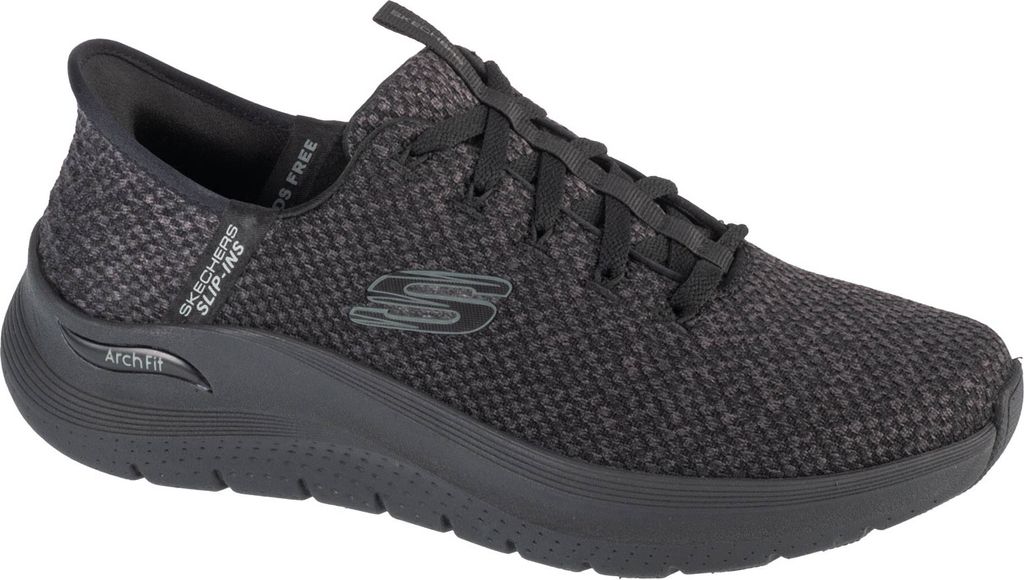 Skechers Arch Fit 2.0 - Look Ahead Sneakers Laag - Zwart - Maat 45