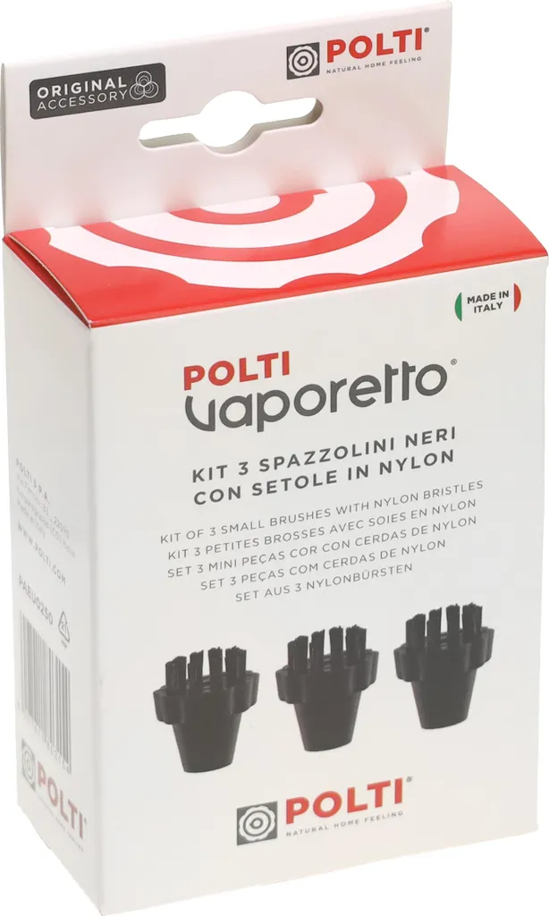 Ricambi Originali Polti PAEU0250 Spazzolini Vaporetto Lecoaspira