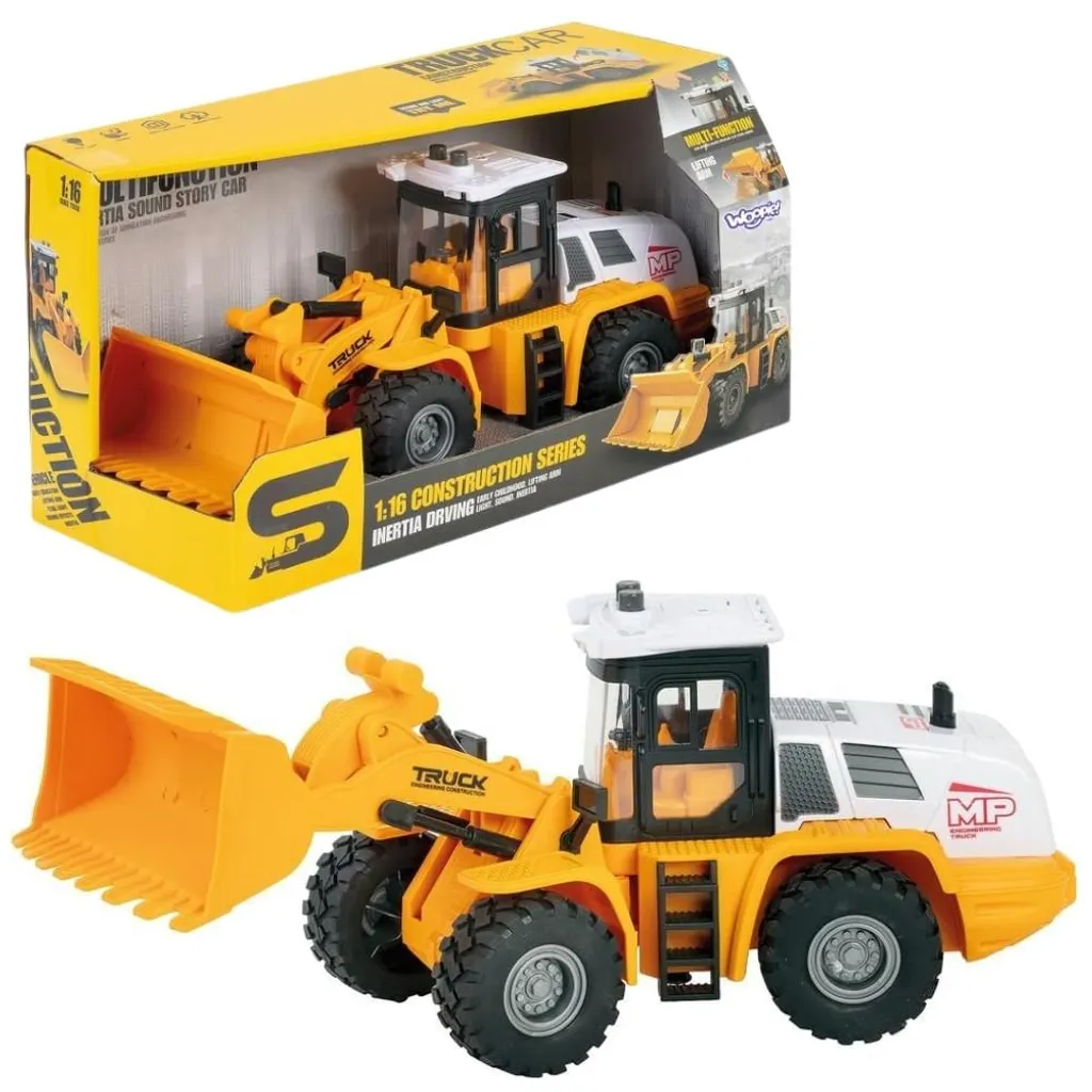 Jouet chantier Pelle-chargeuse Woopie 1:16 pour développer l'éveil