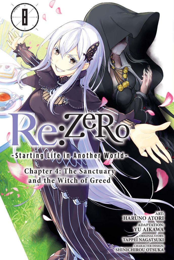 RE: Zero -Starting Life in Another World-, Chapter 4: The Sanctuary and the Witch of Greed, Vol. 8 (Manga)
