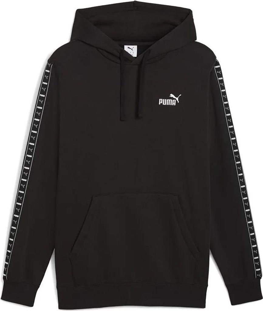 Puma ESS TAPE Hoodie FL - schwarz, Größe:S